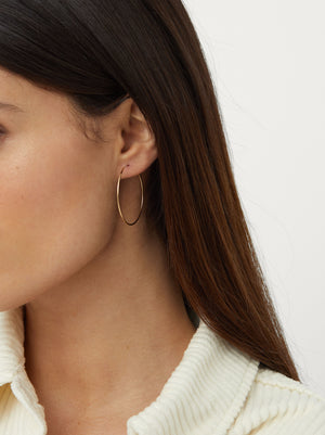 Small Gold Hoop Earrings