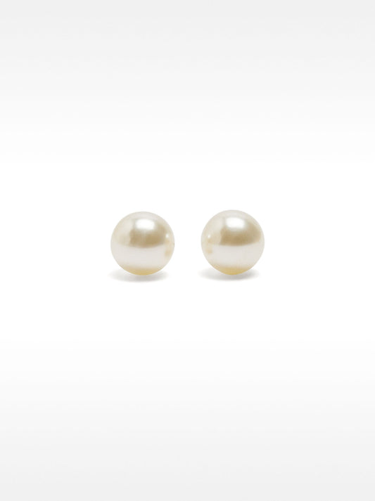 Faux Pearl Studs