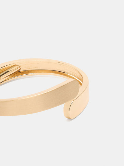 Rigid Golden Bracelet