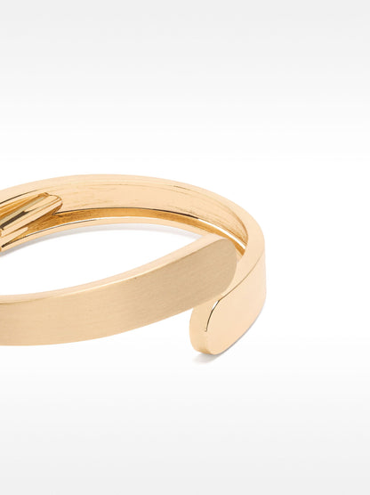 Rigid Golden Bracelet