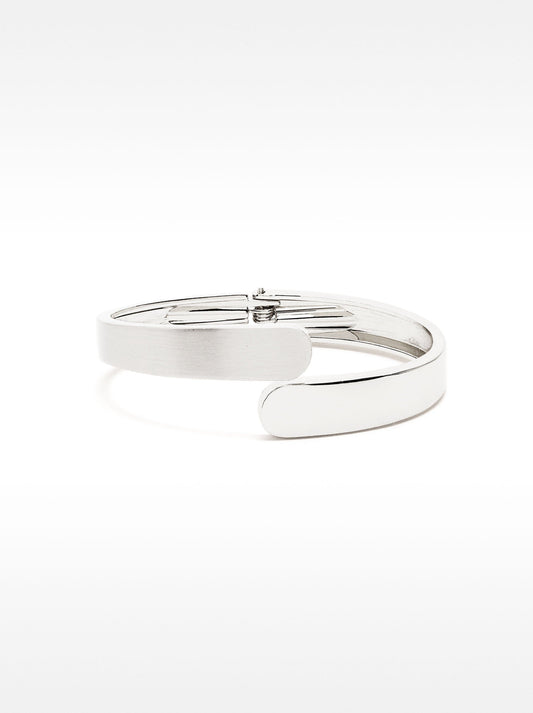 Rigid Silver Bracelet