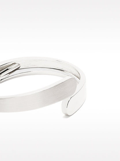 Rigid Silver Bracelet