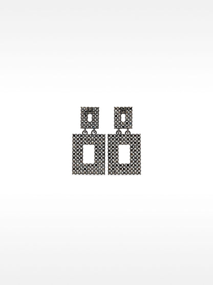 Medium Earrings With Crystals