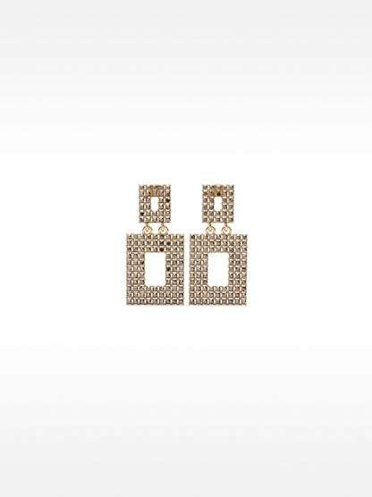 Medium Earrings With Crystals