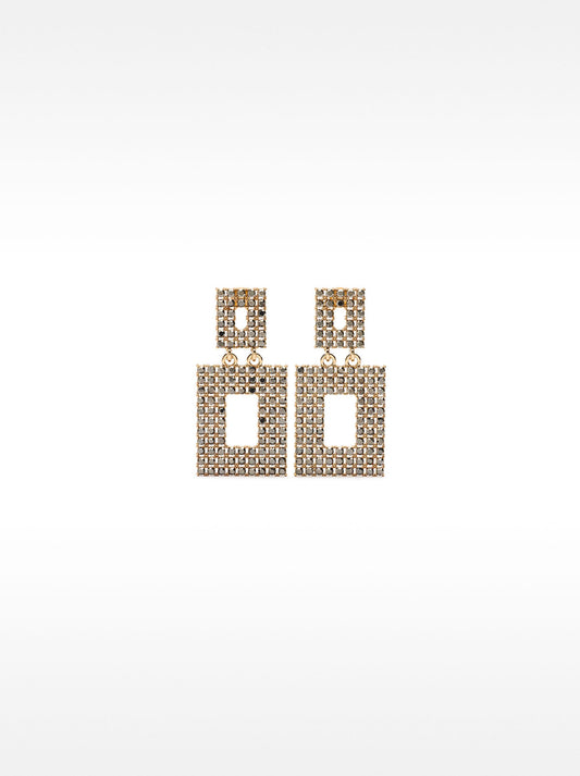 Medium Earrings With Crystals
