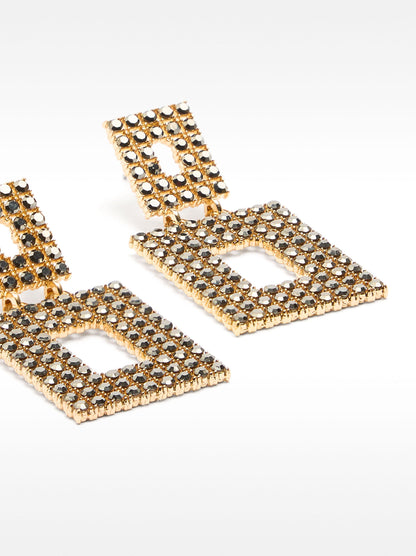 Medium Earrings With Crystals