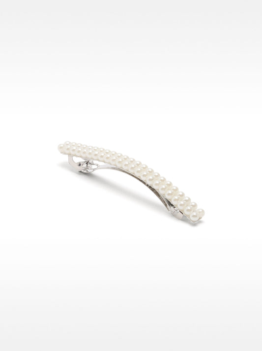 Hair Clip With Pearls