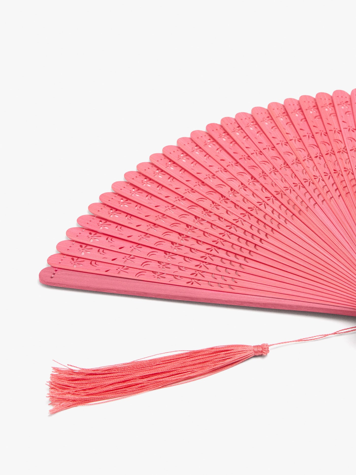 Bamboo Fan With Perforations