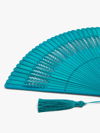 Bamboo Fan With Perforations