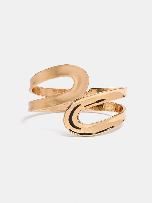 Rigid Golden Bracelet