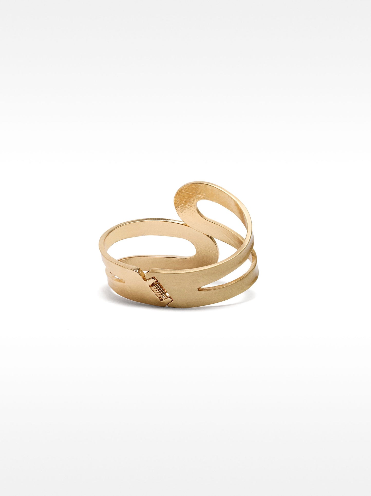 Rigid Golden Bracelet