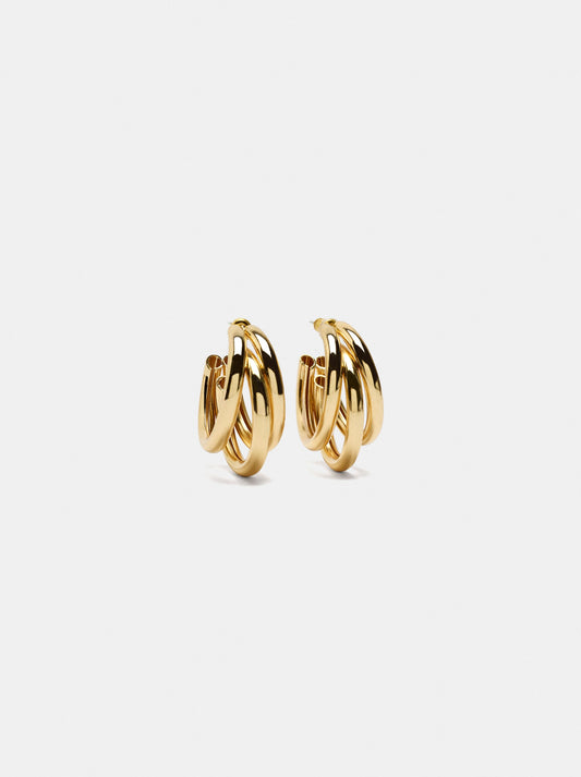 Gold Hoop Earrings
