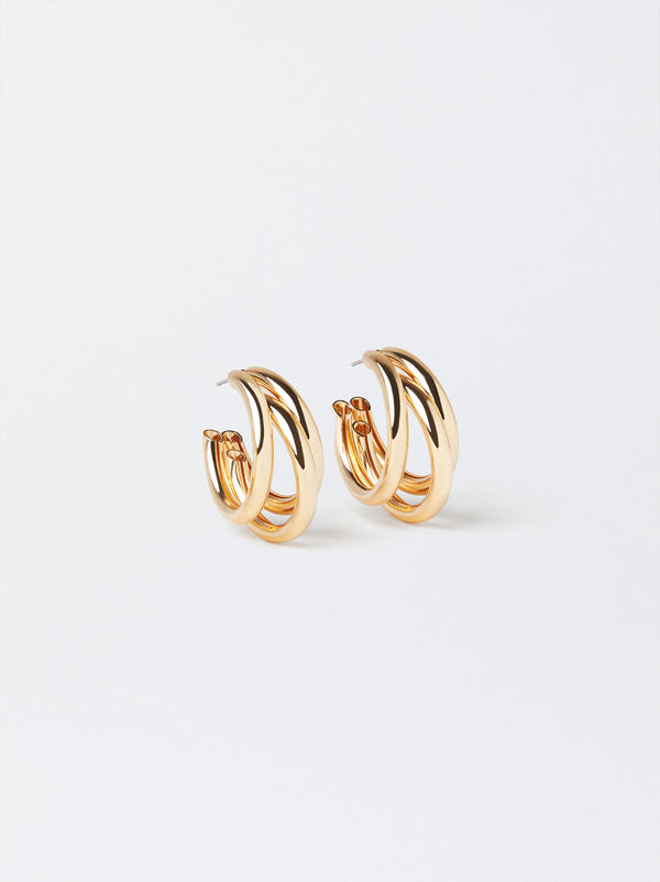 Gold Hoop Earrings