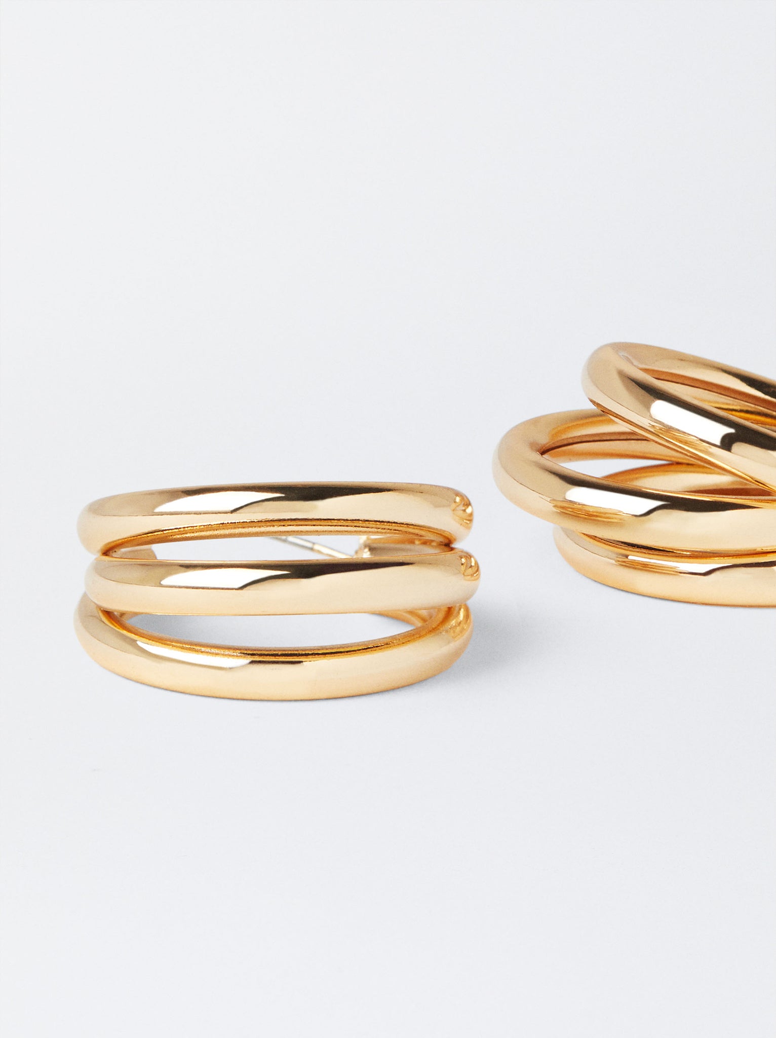 Gold Hoop Earrings