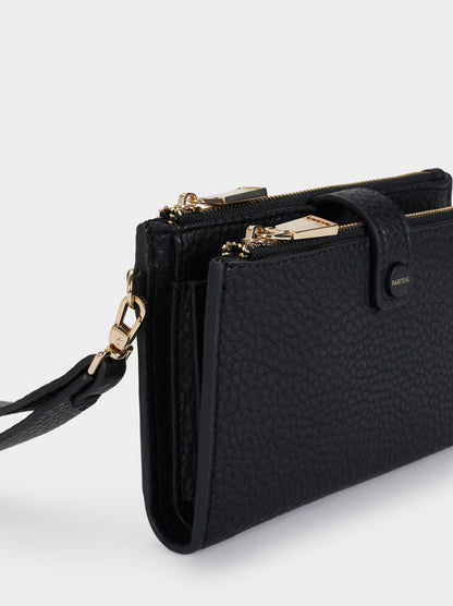 Wallet With Detachable Hand Strap
