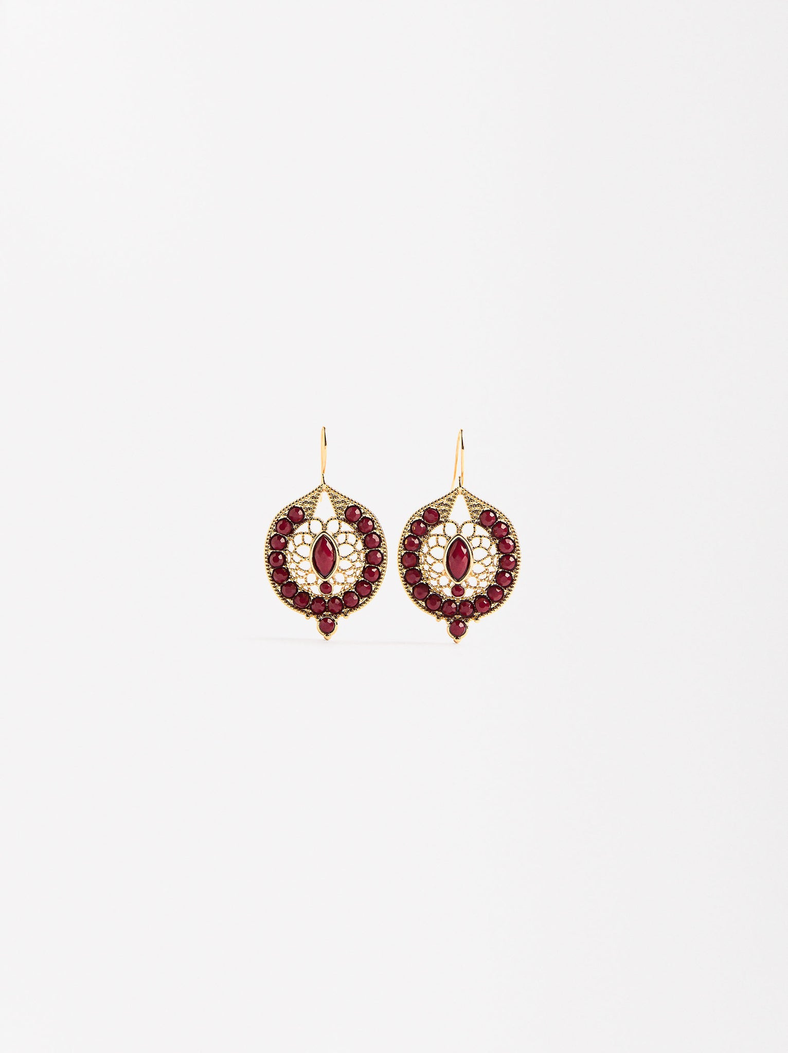 Earrings With Beads