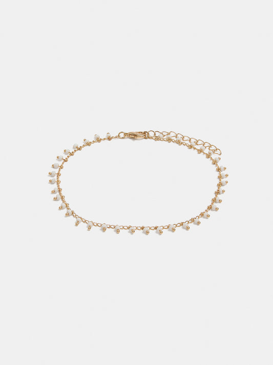 Anklet Bracelet With Beading