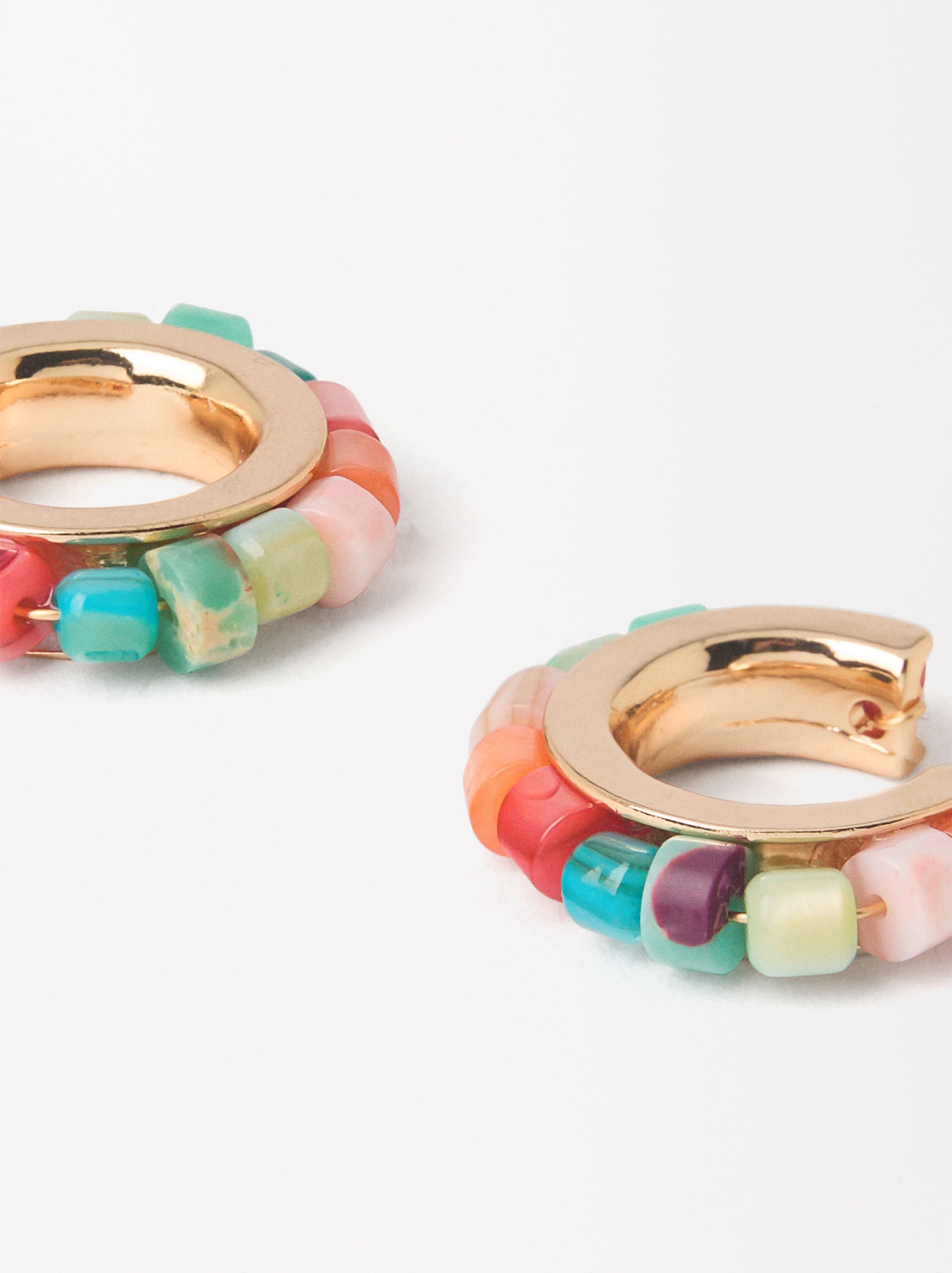 Shell Hoop Earrings