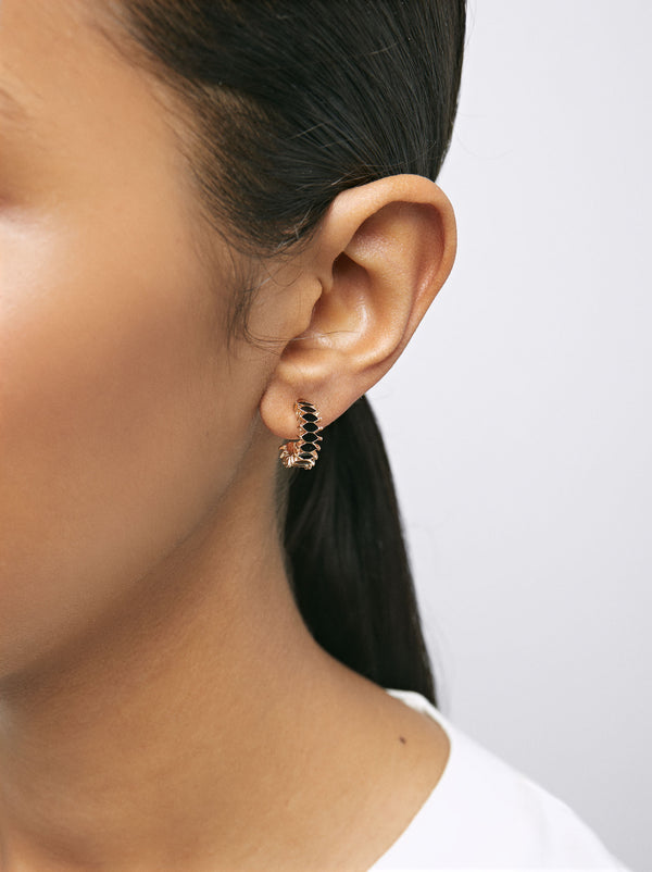 Small Irregular Hoop Earrings