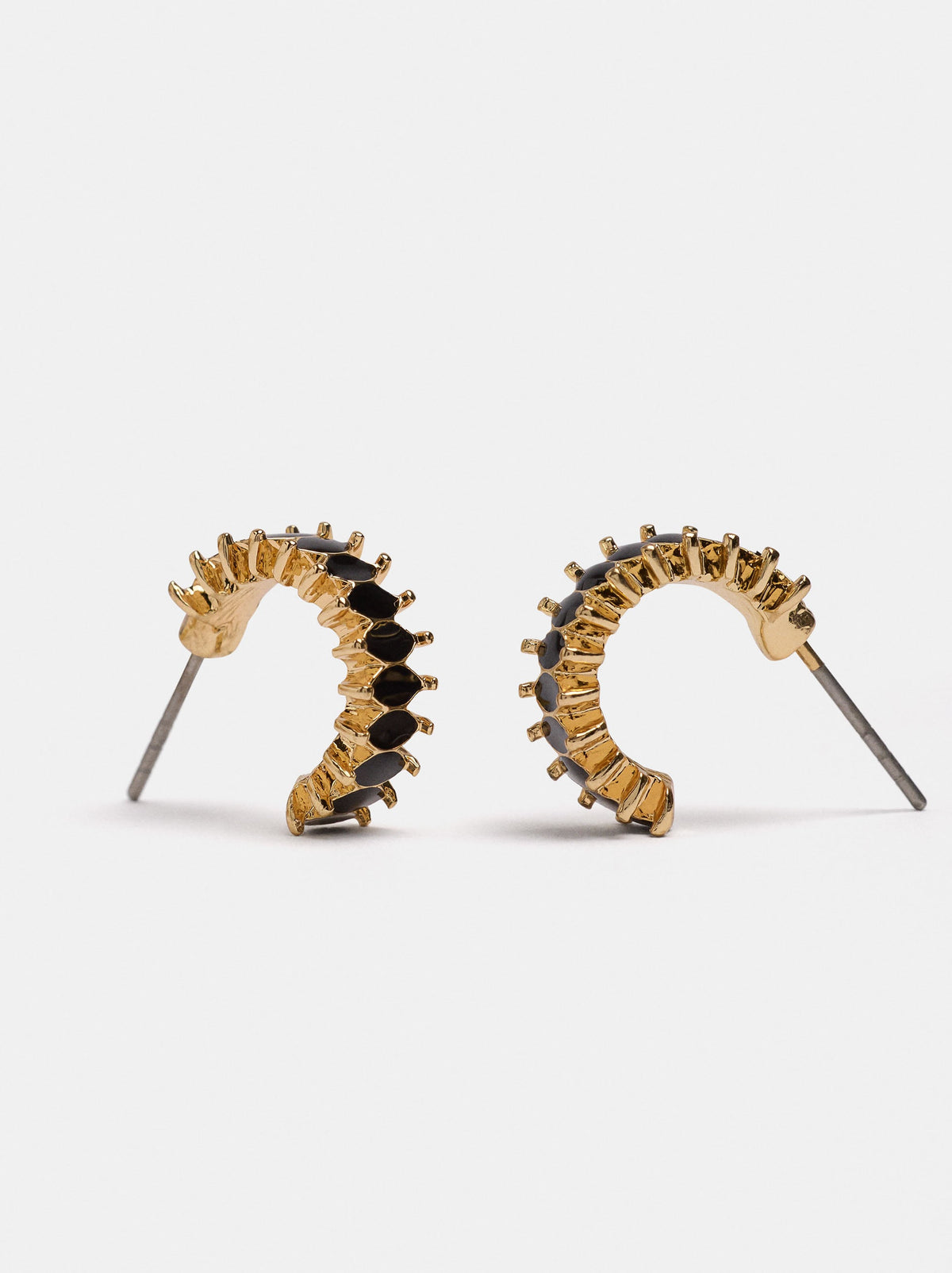 Small Irregular Hoop Earrings
