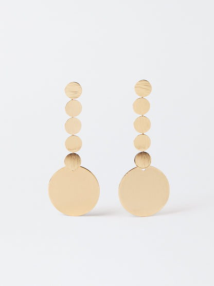 Long Gold Earrings