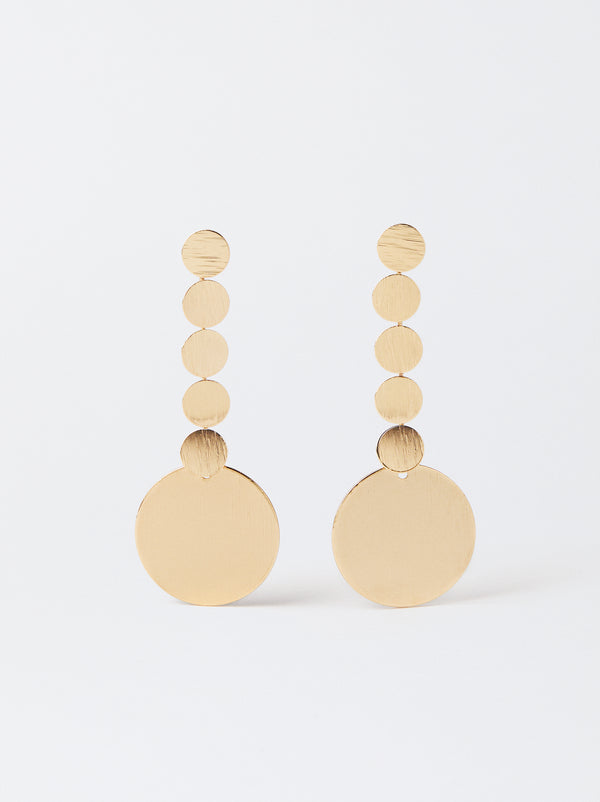 Long Gold Earrings