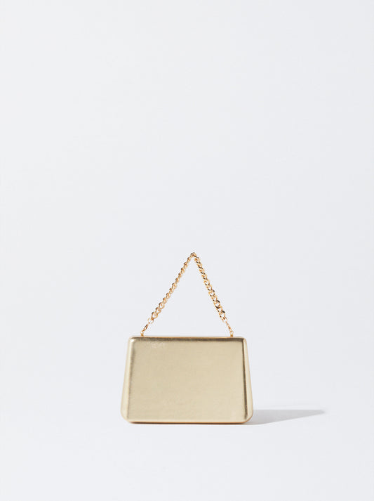 Party Clutch With Chain Handle
