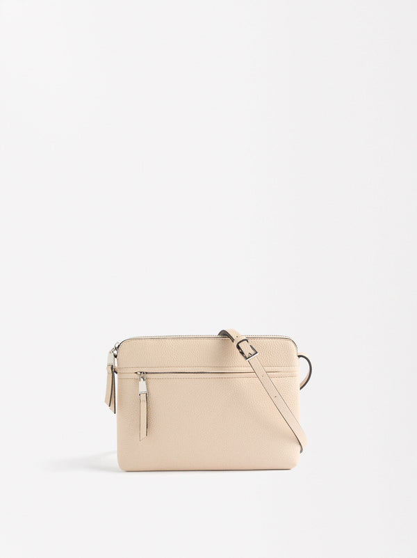 Crossbody Bag With Outer Pocket