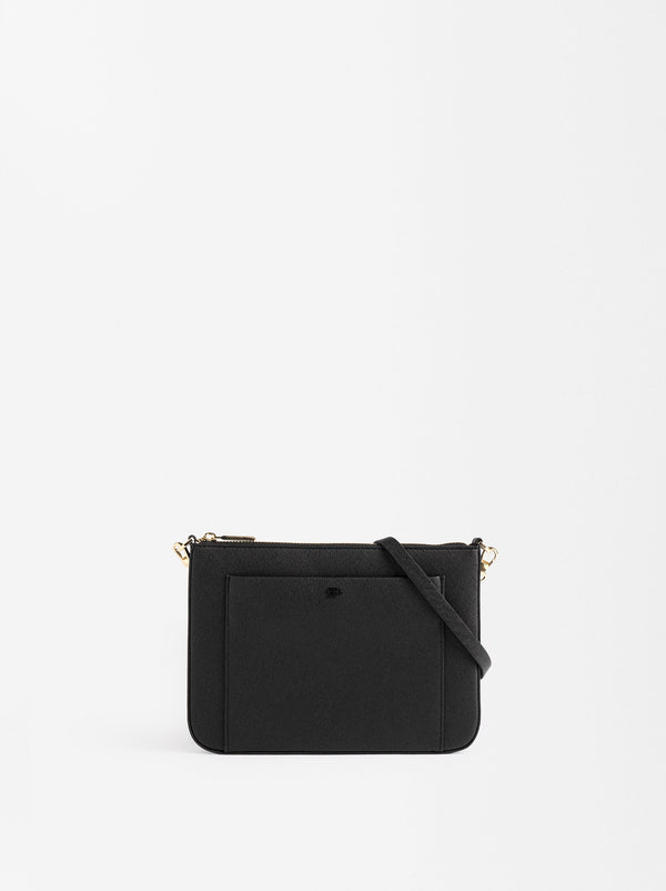 Crossbody Bag With Outer Pocket