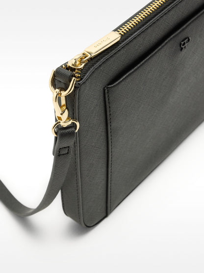 Crossbody Bag With Exterior Pocket