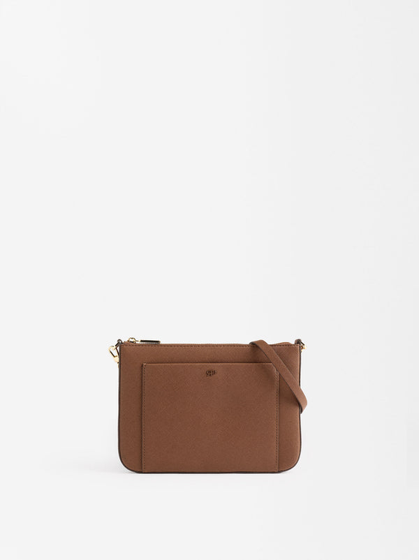 Crossbody Bag With Outer Pocket