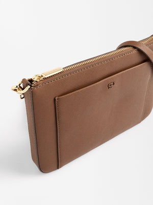 Crossbody Bag With Outer Pocket