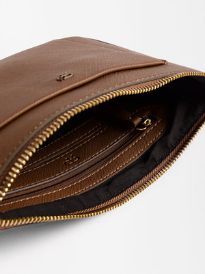 Crossbody Bag With Outer Pocket