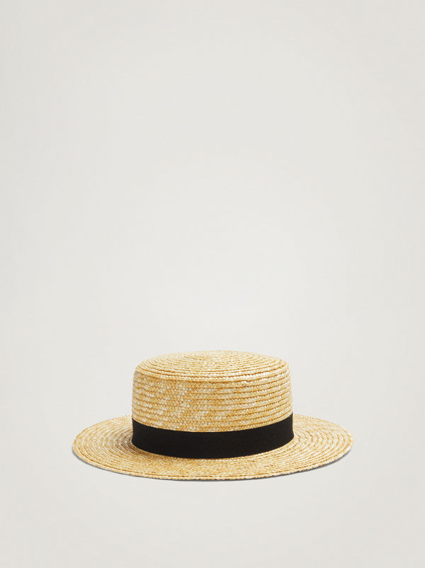 Braided Hat With Band