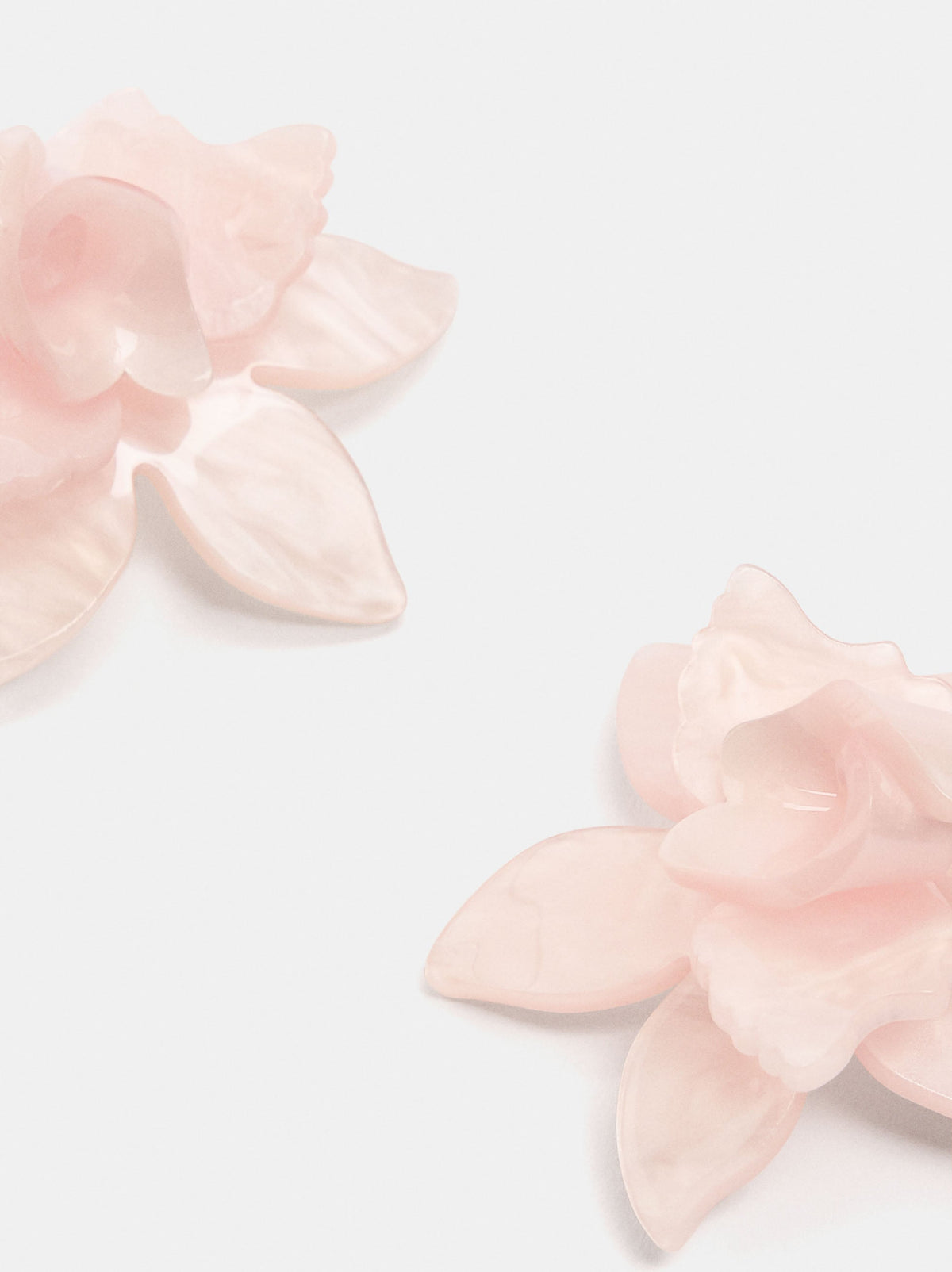 Flower Hoop Earrings
