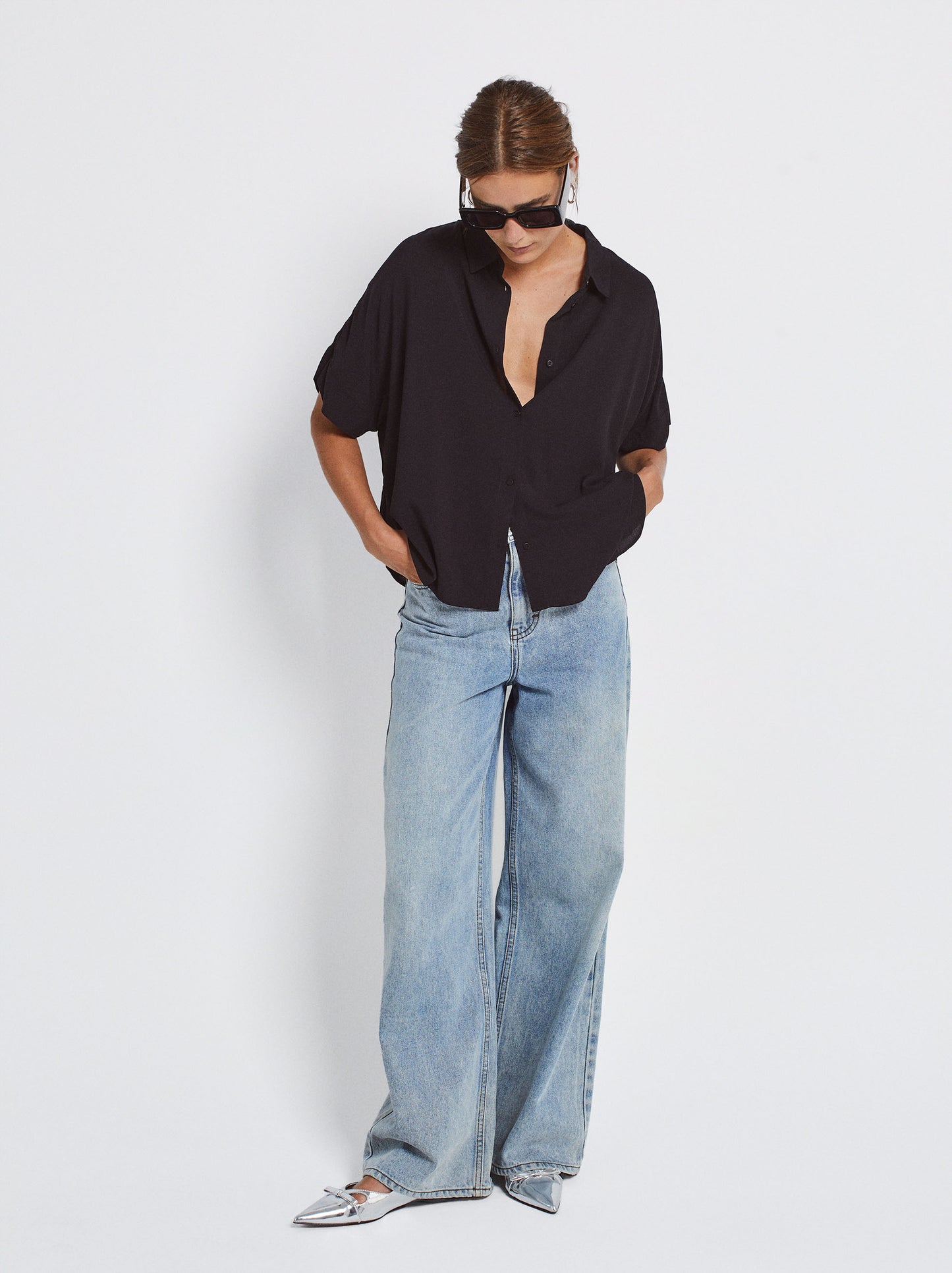 Short-Sleeved Shirt With Buttons