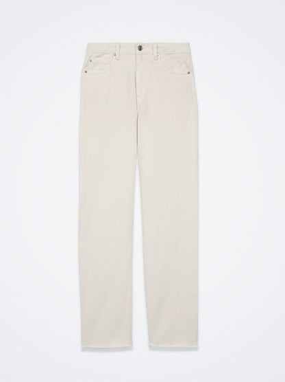 Straight Fit Denin Trousers