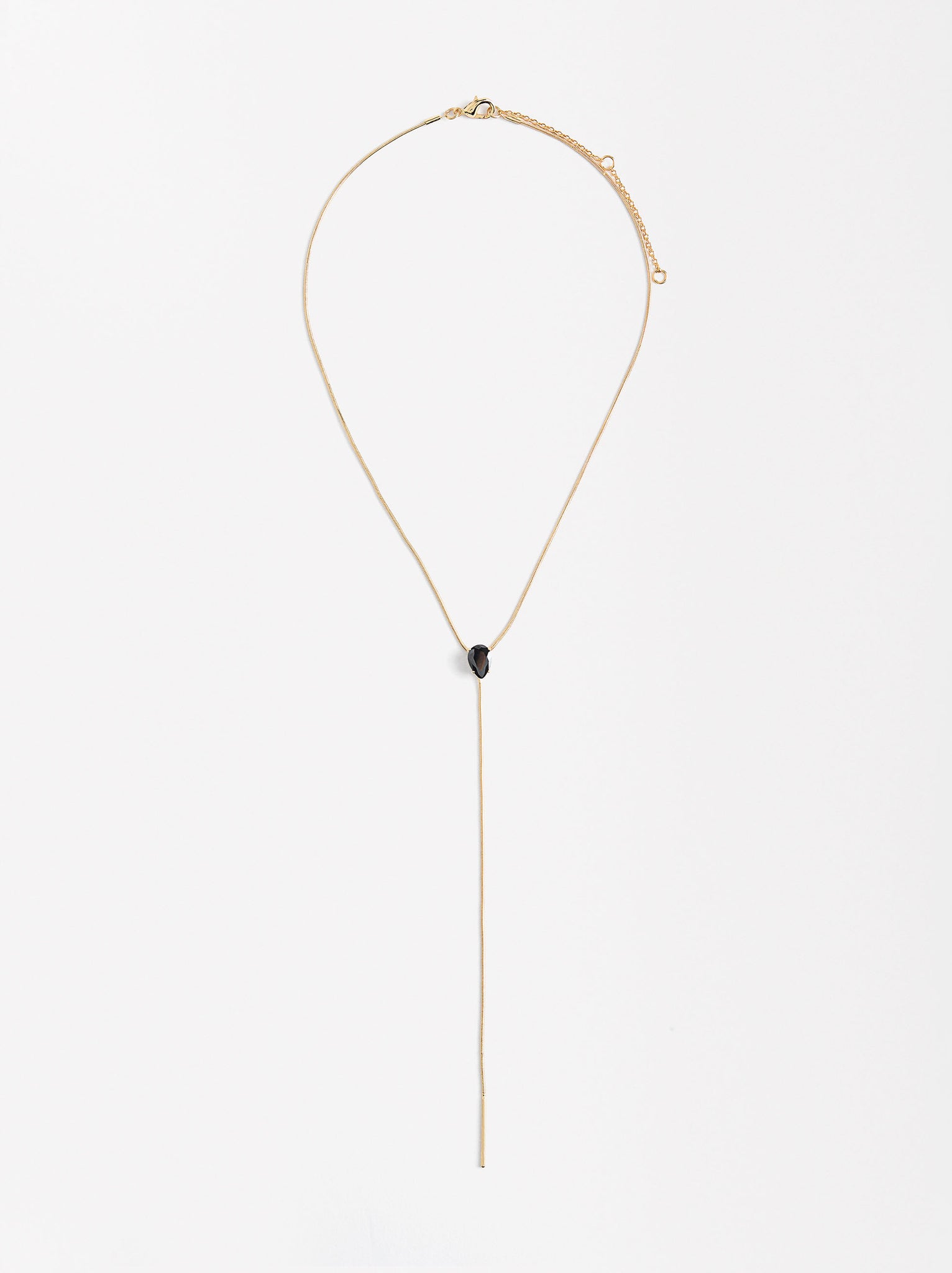 Long Necklace With Zirconias