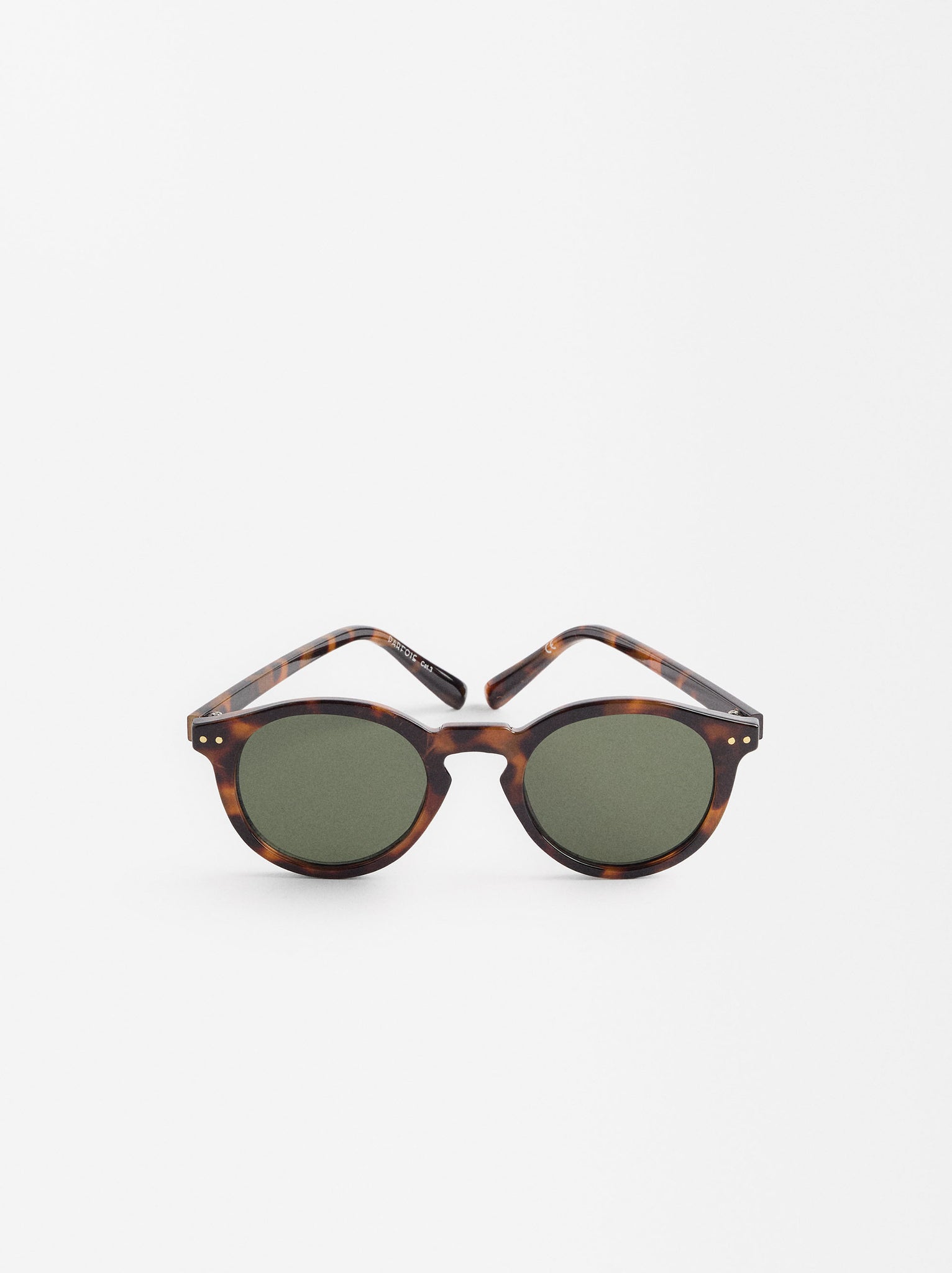 Round Tortoiseshell Sunglasses