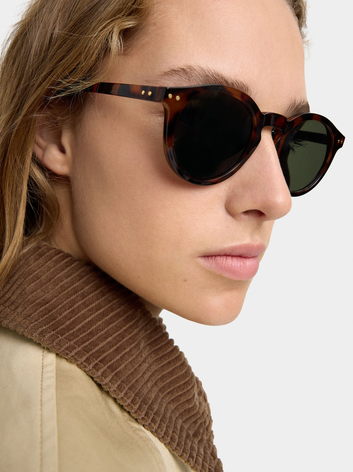 Round Tortoiseshell Sunglasses
