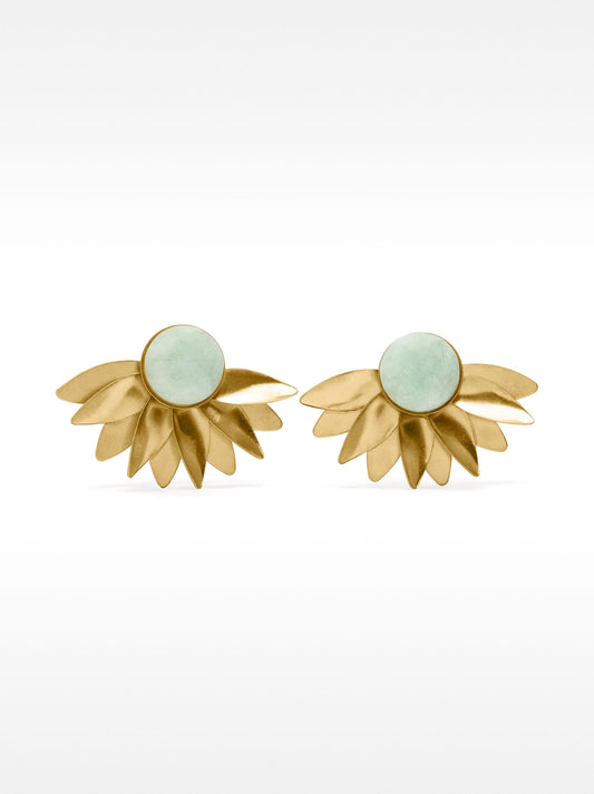 Flower Golden Earrings