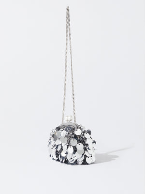 Party Handbag With Sequins