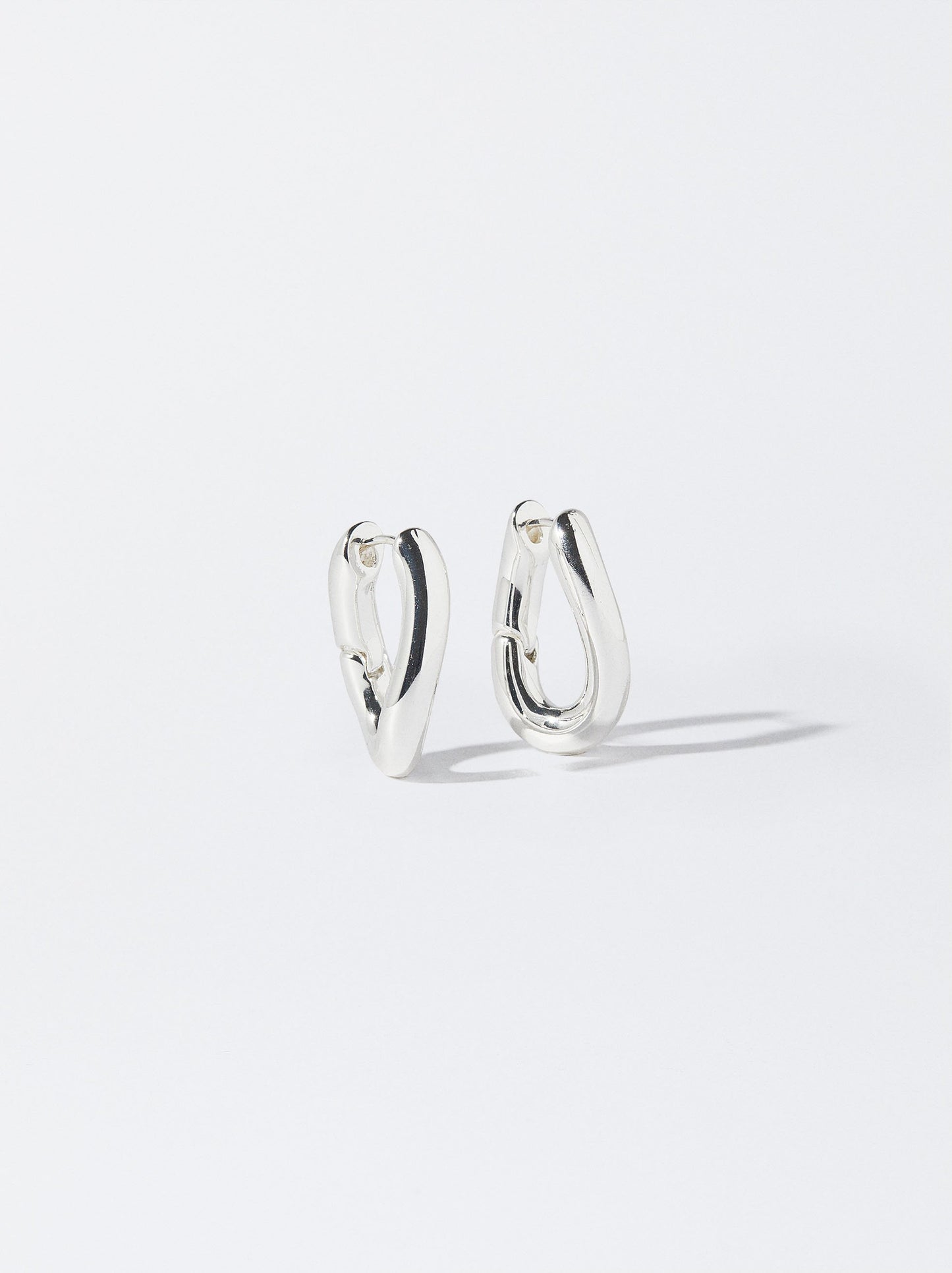 Silver Hoop Earrings