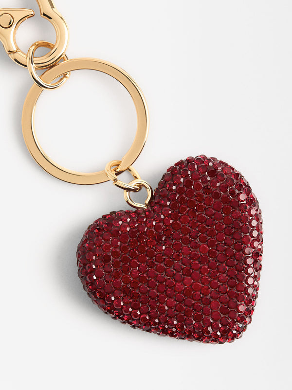 Heart Keychain Charm