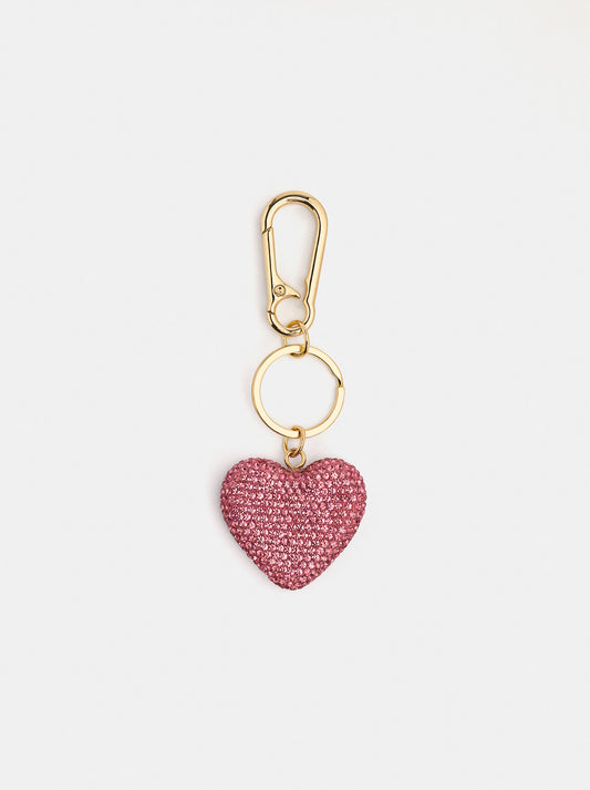 Keychain Charm Heart