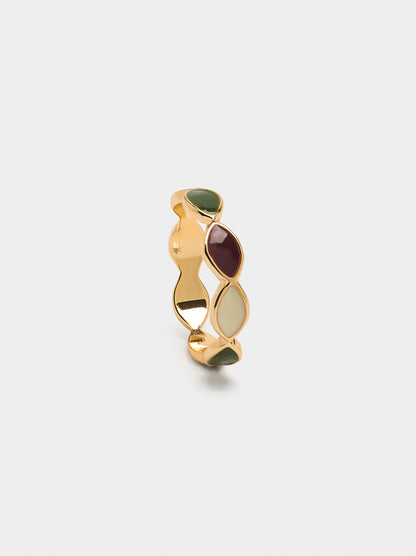 Ring With Enamel