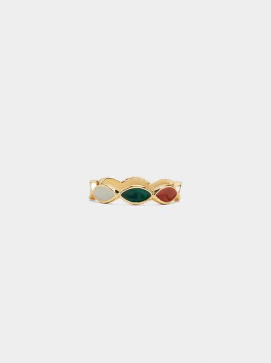 Ring With Enamel