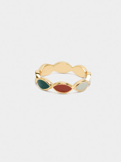 Ring With Enamel