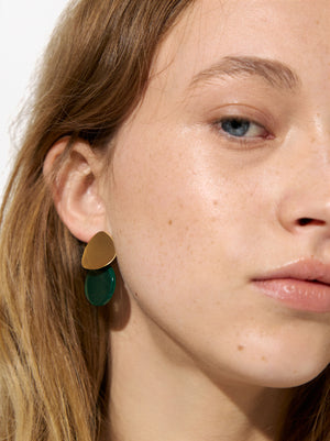 Stone-Effect Earrings