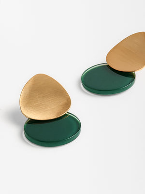 Stone-Effect Earrings